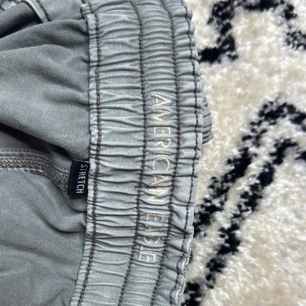 American Eagle Outfitters Gray Track Pants - Picture 3 of 4